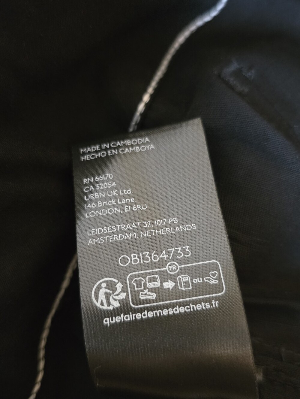 Maeve The Colette Pants Black Wide Leg Cropped High Rise Size 33 Magic Fabric - Picture 6 of 14